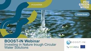 Details BOOST IN Innovation Session - EU Green Week 2026 Guide