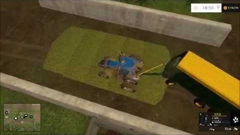 Farming Simulator 15: Hauling Corn Chaff