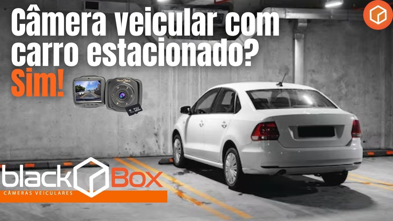 Tutorial: como usar câmera veicular Black Box no carro desligado - riscos batidas de estacionamento