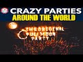 10 Craziest Party In The World - Greatest New Year Party Around the World | TravelDham