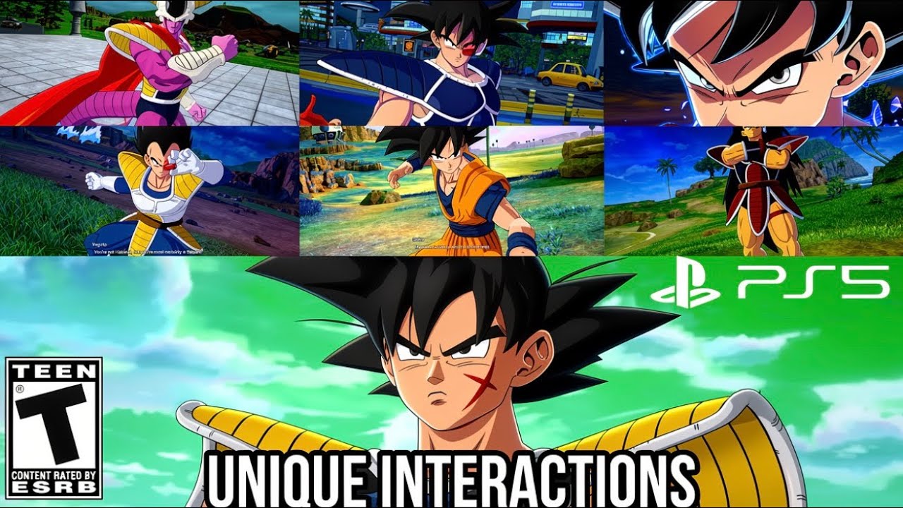 DRAGON BALL: Sparking! ZERO - Bardock Unique Interactions // Goku ...