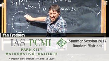 Yan Fyodorov (2.2) Counting equilibria in complex systems via random matrices, part 2.2