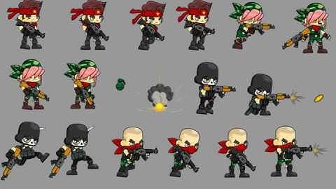 The Mercenary - Game Sprites