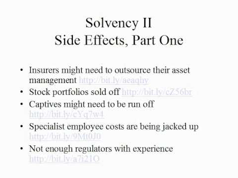 Solvency II Presentation by Claude Penland, Actuary