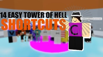 14 Easy Short Cuts | Tower Of Hell | ROBLOX