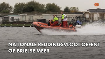 Nationale Reddingsvloot oefent overstromingsscenario: samenwerking officieel bekrachtigd