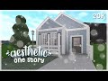 Aesthetic one story 20k  bloxburg speedbuild