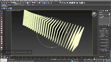 Sectioning 01: simple arrays in 3ds max