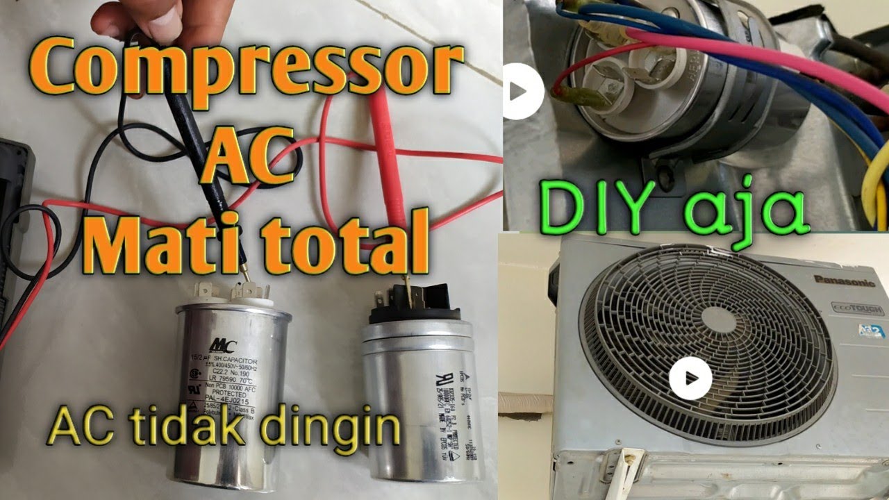 Ac Tidak Dingin Outdoor Tidak Hidup Compressor Dan Fan Mati Total Youtube
