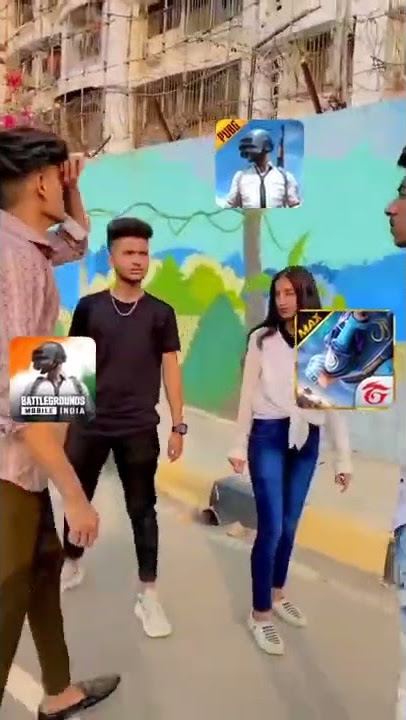 free fire vs pubg Mobile  if you are free fire player subscribe my channel #shorts