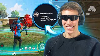 FIZ UM CHORÃO PEDIR MINHA TELA NESSE 2x2! FREE FIRE