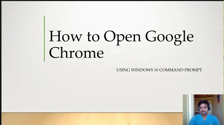 How to Open Google Chrome Using Command Prompt on Windows 10 | FunTalk360