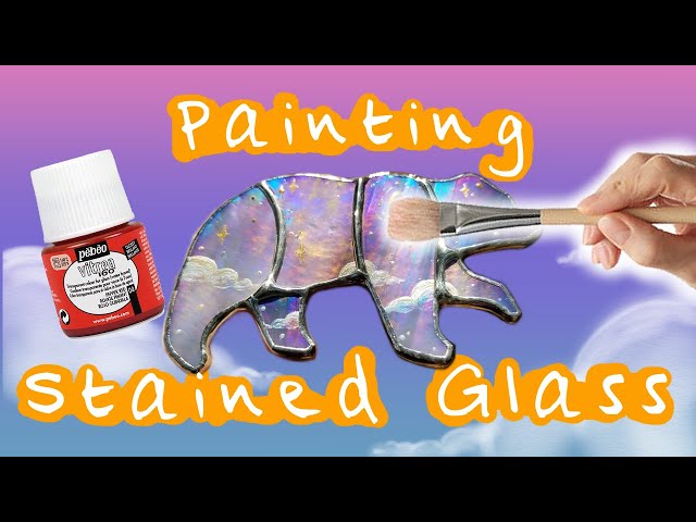 Stained Glass Painting with Water – the Brushes you need