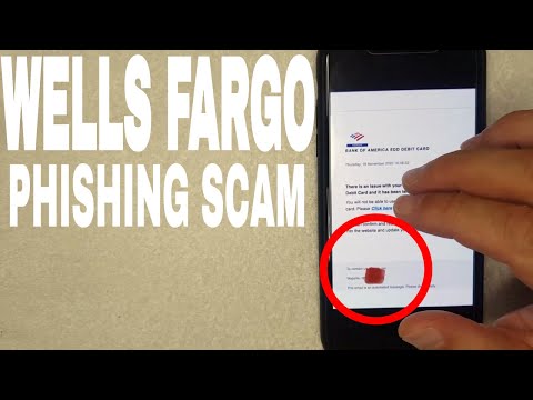 ✅  Wells Fargo Bank Phishing Email Scam ?