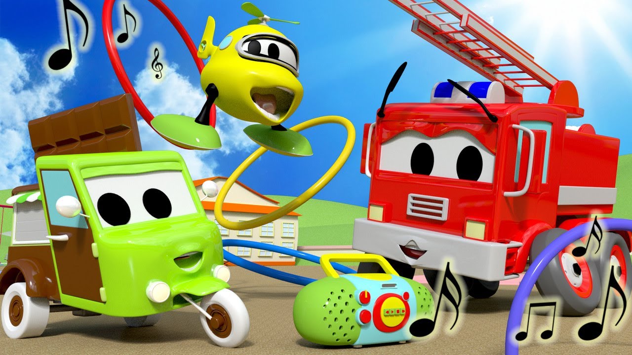 Die Kleinen Autos In Car City Musikalisches Reifenspiel Autopolis Cartoons Fur Kinder Youtube