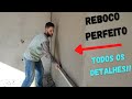 #16 Como rebocar uma parede, fácil, rápido e acabamento PERFEITO!!!