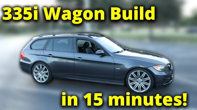Single piece - BMW E91 M3 Touring with 625 PS Kompressor-V8