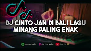 RIA AMELIA - DJ MINANG VIRAL TIKTOK TERBARU 2023 REMIX CINCIN BAMATO DI JARI MANIH CINTO JAN DI BALI