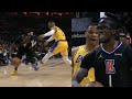 Russell Westbrook tried to trip Reggie Jackson