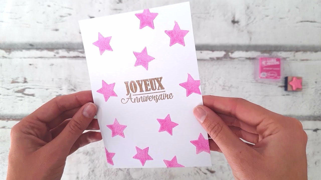 Carte Relief Pop Up - Joyeux anniversaire : Cotillons - PL27