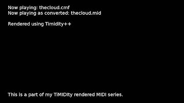 Sound Blaster 16 Pack-in Demo: The Cloud (thecloud.cmf)
