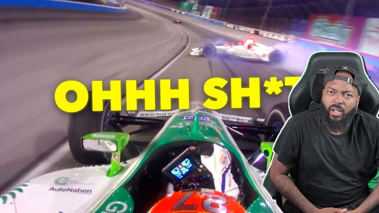 THESE NEAR MISSES ON THE RACE TRACK ARE INSANE (REACTION)