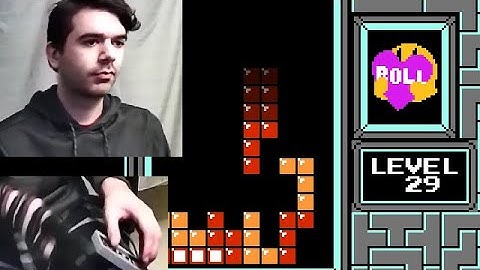 I did the Buco Spin on the killscreen 5 times - NES Tetris