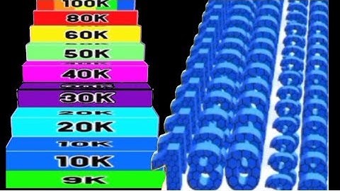 11 Minutes Super Satisfying Math Gameplay - Number Run Merge Vs Number Rush 2048