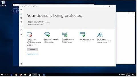 How to Disable or Enable Windows Defender in Windows 10