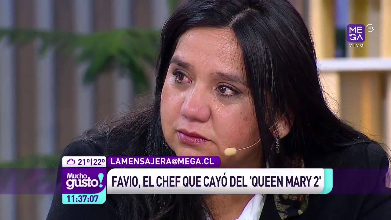 La Mensajera - Contacto con Favio Oñate el Chef del Queen Mary 2 - Mucho Gusto