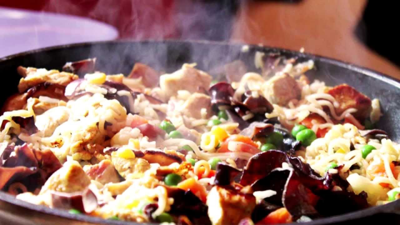 (3D binaural recording) Asmr sounds of cooking