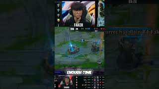 Faker's CRAZY Escape! Unbelievable Outplay! #shorts
