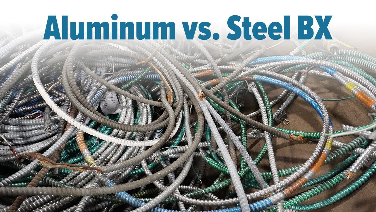 Difference In Aluminum Vs Steel BX Wire YouTube difference-in-aluminum-vs-steel-bx-wire-youtube
