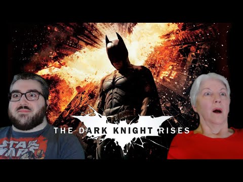 My Mom Watches THE DARK KNIGHT RISES (2012) | Movie Reaction | First Time Watching