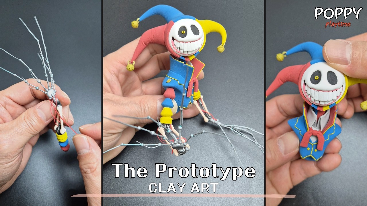 Poppy Playtime The Prototype Clay Art