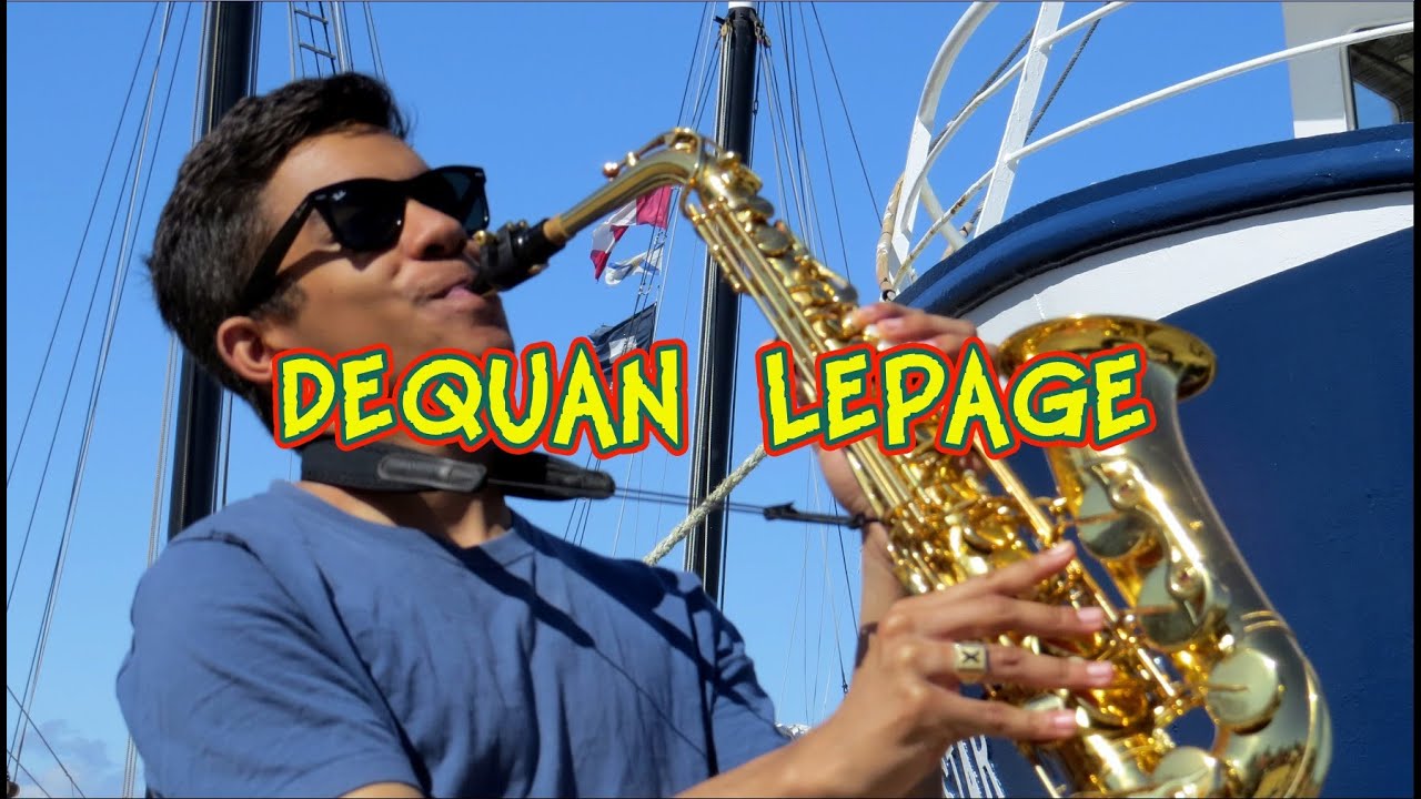 Dequan Lepage with The Morning Star Band on Halifax Waterfront