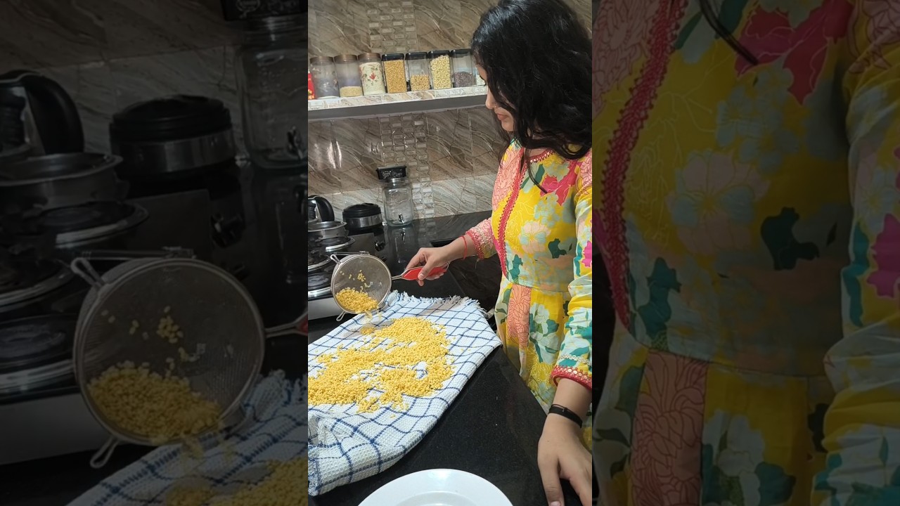 Din khatam hone se pahle ye khatam ho gyi😐#food #recipe #ytshorts #cooking #foodie #viral #moongdal