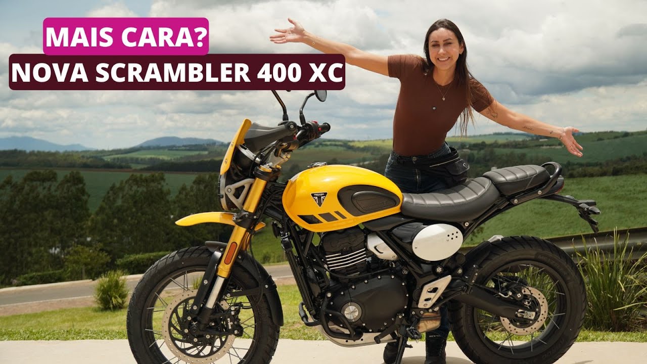 NOVA SCRAMBLER 400 XC - AVALIAÇÃO COMPLETA COM PREÇO! | por Day Miguel ♥︎