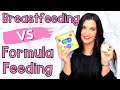 BREASTFEEDING VS FORMULA FEEDING PROS AND CONS | Which Way Should You Feed Your Baby?