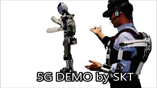 SKT 5G Demo at WIS2015 (sk텔레콤 5G 시연)
