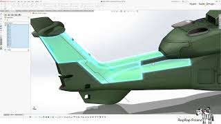 SolidWorks - Vehicle Detailing - Panels and Panel Lines on Complex Surface Geometry Tutorial