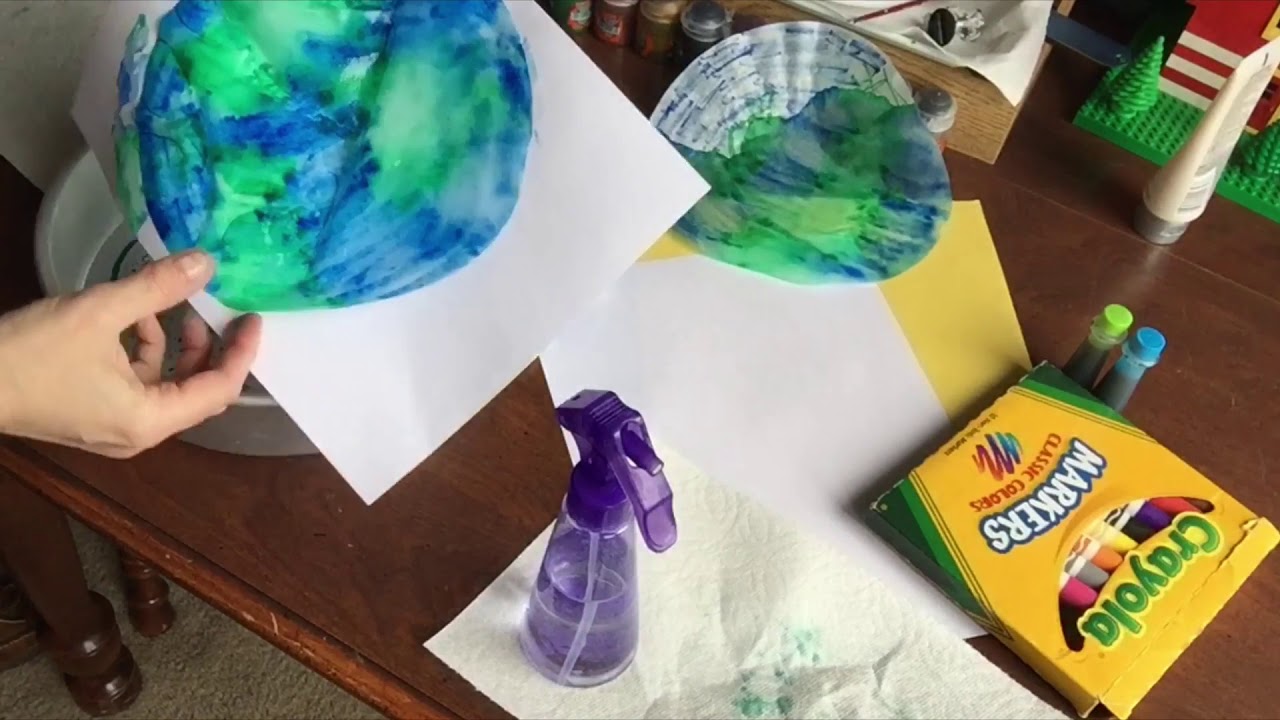 Earth Day Coffee Filter Art YouTube