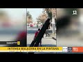 Intensa balacera tras robo a motoristas de delivery en La Pintana