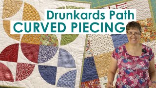 Drunkards Path Curved Piecing Tutorial