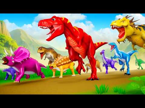 Dinosaur Fun Race 🦖🏁 | Who Will Win the Ultimate Running Challenge?