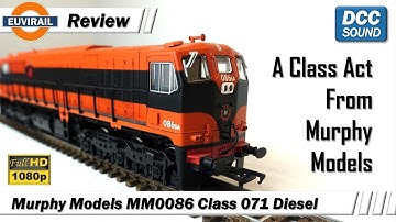Review: Murphy Models Class 071 Diesel MM0086  in CIE Supertrain Livery with MM0055 DCC Sound HD
