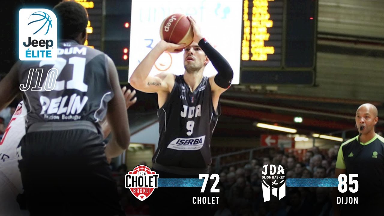 Jeep® ÉLITE : Cholet vs  Dijon (J10)