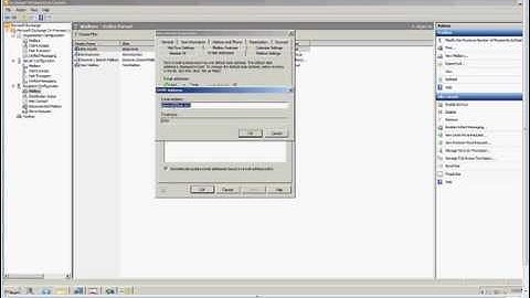 How to change an email address in Microsoft Exchange 2010