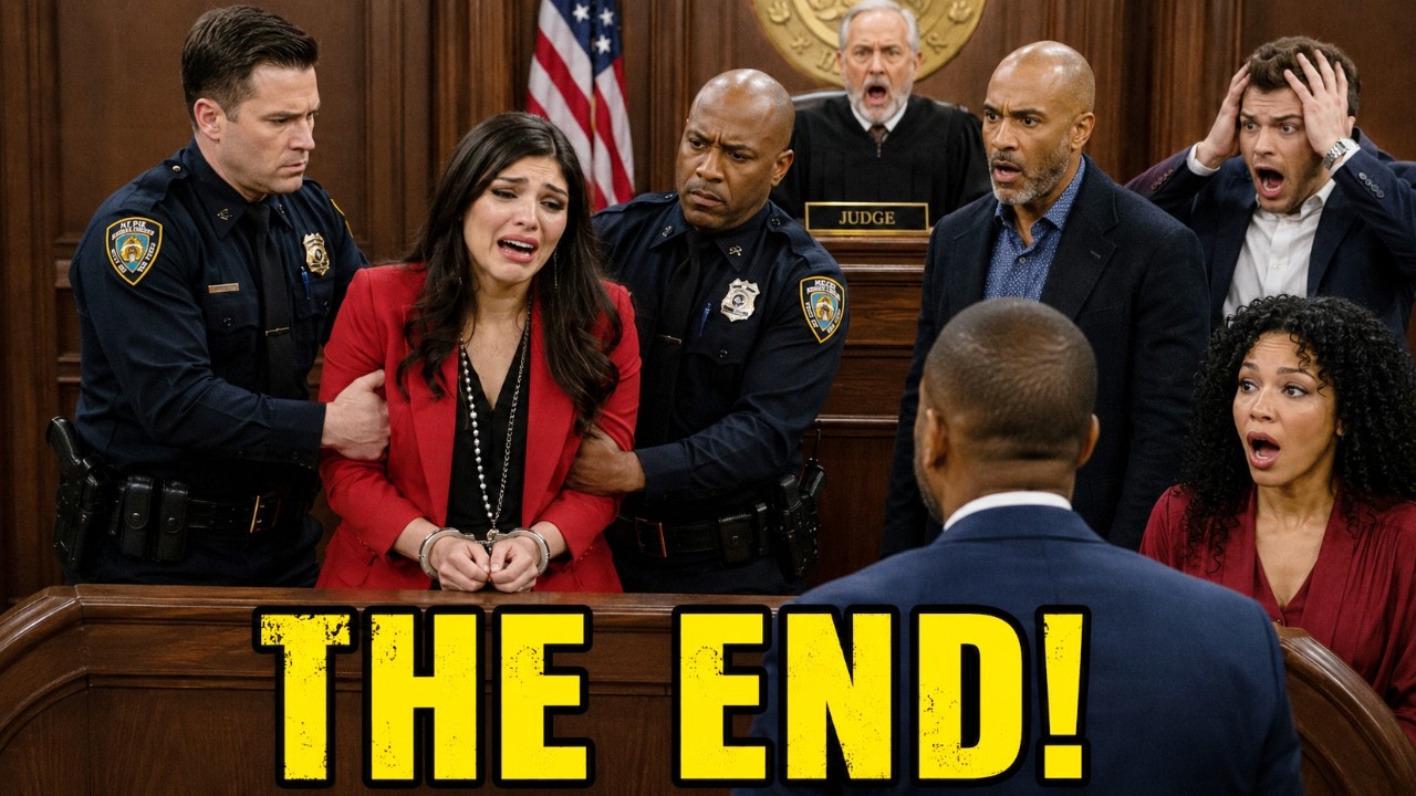 Brook was arrested during Curtis's trial when the truth was finally revealed General Hospital