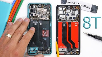 Oneplus 8T Teardown! - Are there really TWO batteries?